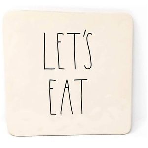 Rae Dunn LET'S EAT Trivet